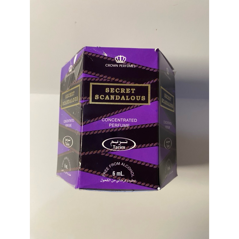 PARFUME TARIM SCANDALOUS 6 ML ROLL ON / TARIM PARFUME FREE ALCOHOL