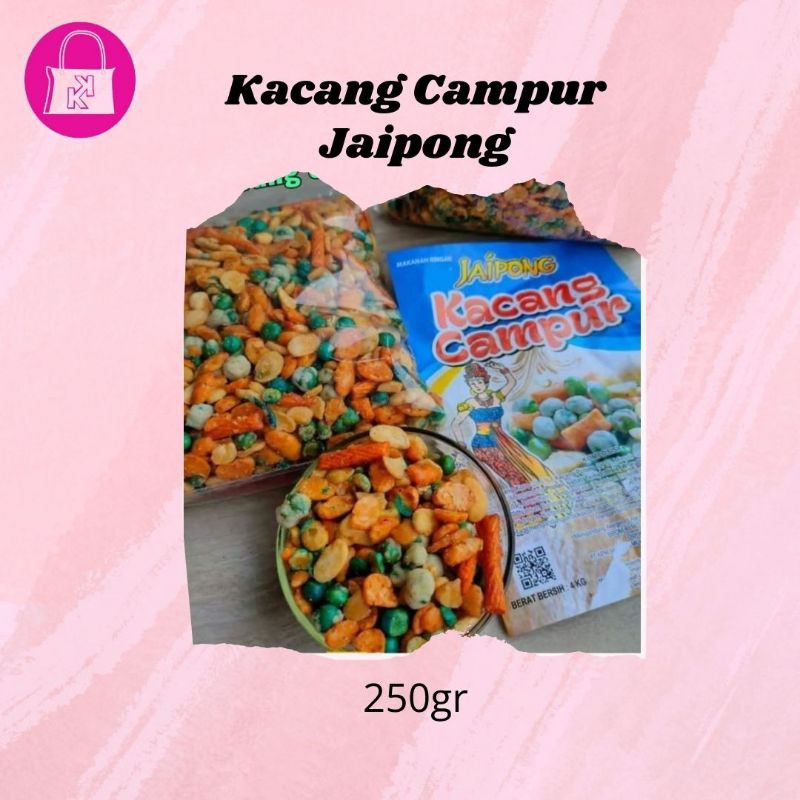 

Kacang Koro Campur Jaipong 250 gram