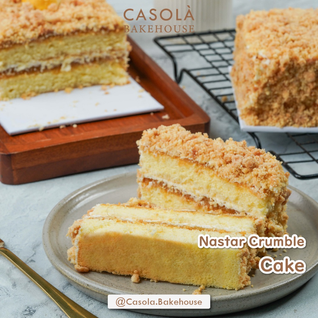 

Nastar Crumble Cake by Casola Bakehouse