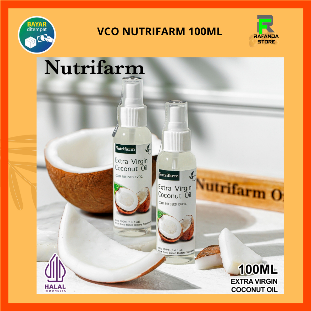 

VIRGIN COCONUT OIL VCO 100ML UNTUK BAYI MPASI UNTUK RAMBUT / MASAKAN UNTUK KUCING NUTRIFARM