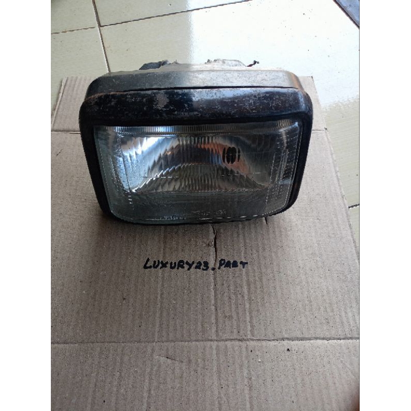 lampu kotak depan set reflektor Original depan gl max copotan motor