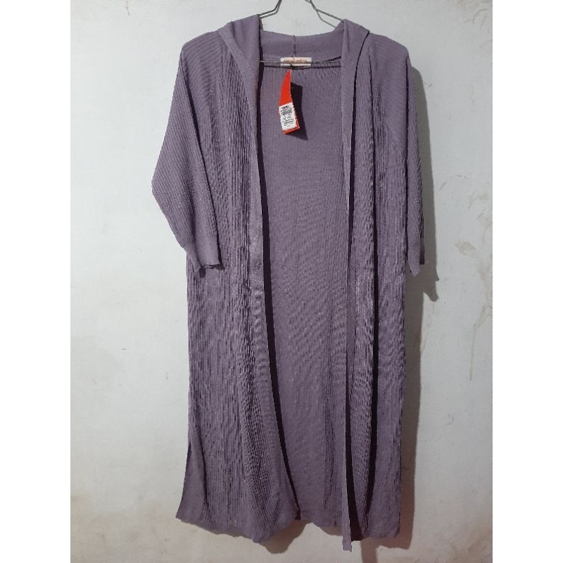 Novel Mice-Cardigan Rajut Purple