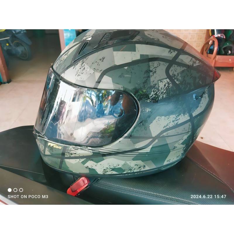 EIGER helm full face NAKATAGO  RSV