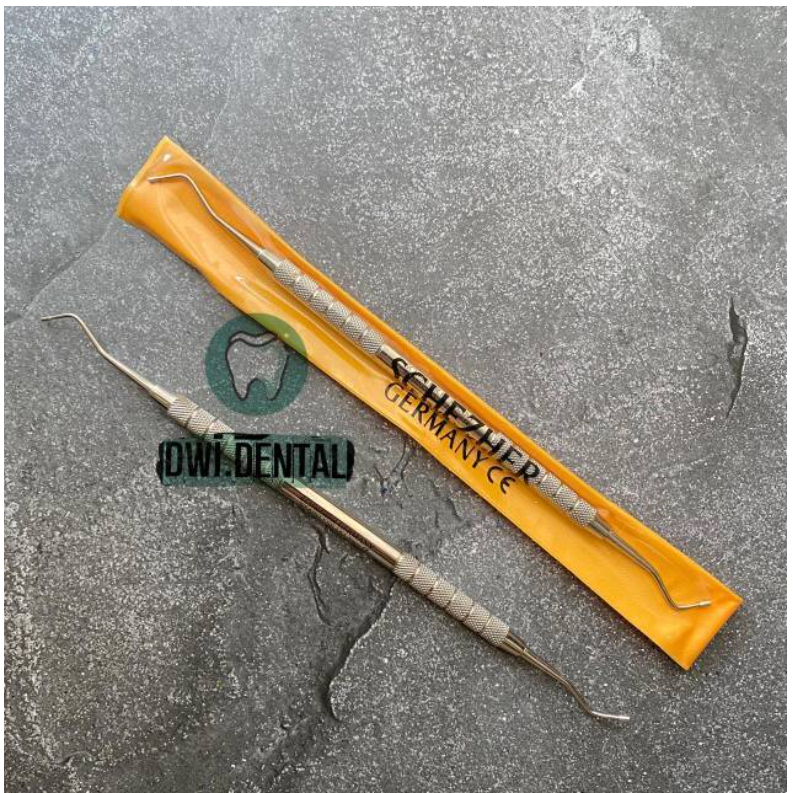 Dental semen stopper cement  double ended