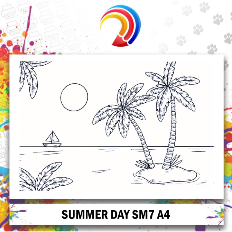 

mewarnai pantai belajar mewarnai kertas mewarnai coloring SM7