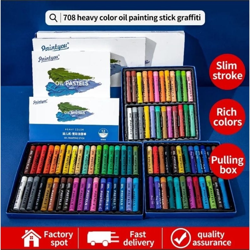 

Krayon 48 warna untuk lukis anak anak dan menggambar