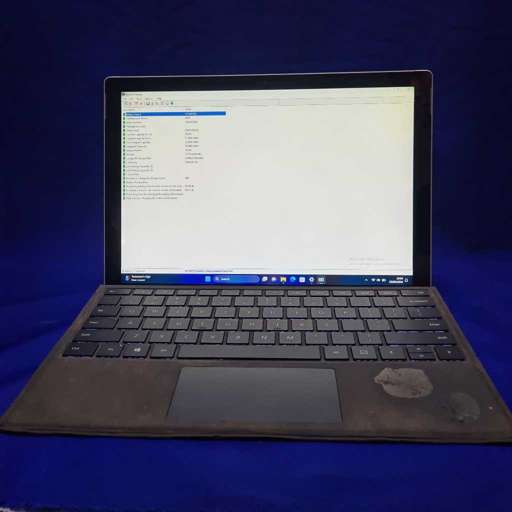 Microsoft Surface Pro 6 Ram 8 GB SSD256GB Core i7 Gen 8 mulus bukan surface 3 4 5