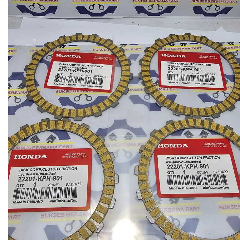 PLAT KOPLING KARISMA THAILAND PNP SUPRA X 125 / KIRANA KAMPAS KOPLING KARISMA THAILAND
