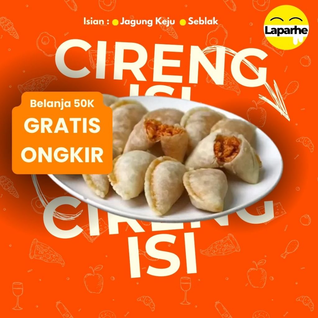 

Cireng Isi Frozen Food Jajanan Cemilan Snack Ringan Isi 5 pcs