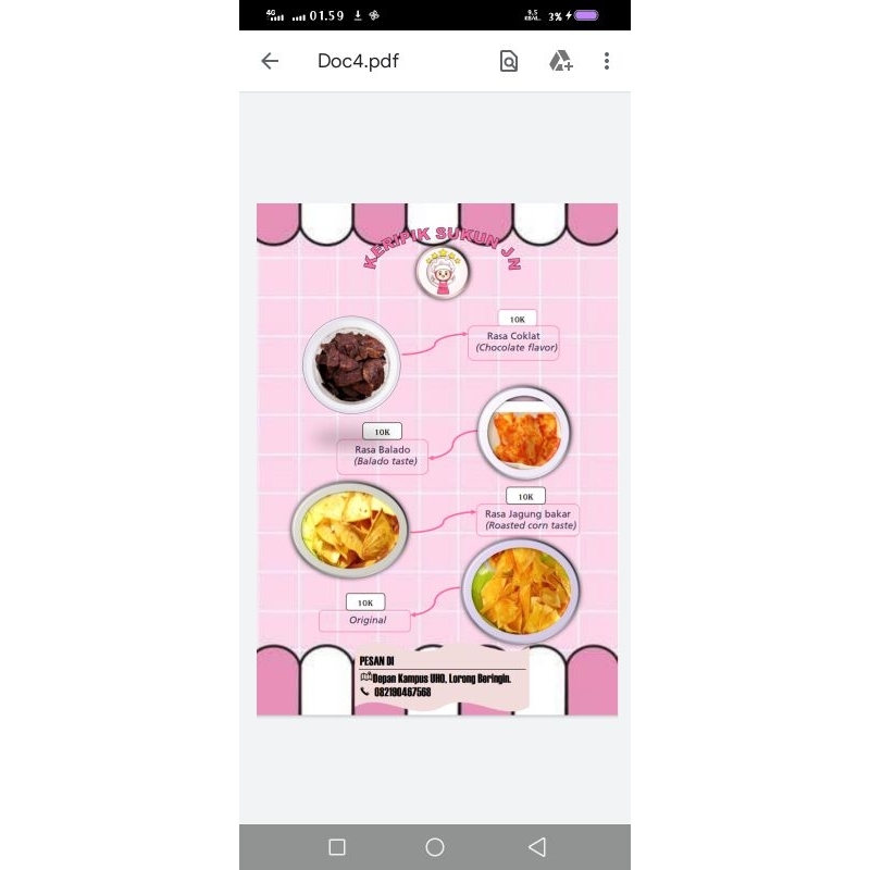 

Keripik Sukun Aneka Rasa