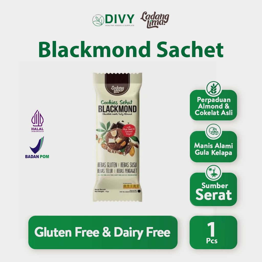 

BLACKMOND|| Gluten Free Cookies|| Satuan