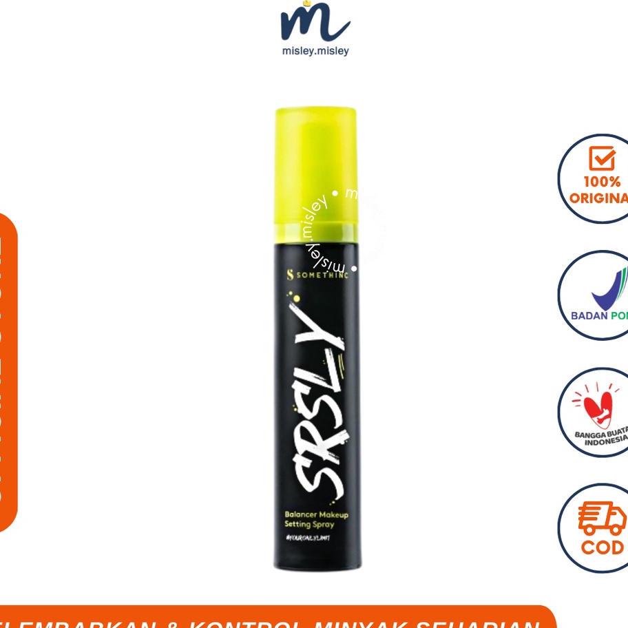HJ6 MISLEY  SOMETHINC SRSLY Balancer Make Up Setting Spray Orinal  Somethinc Setting Spray