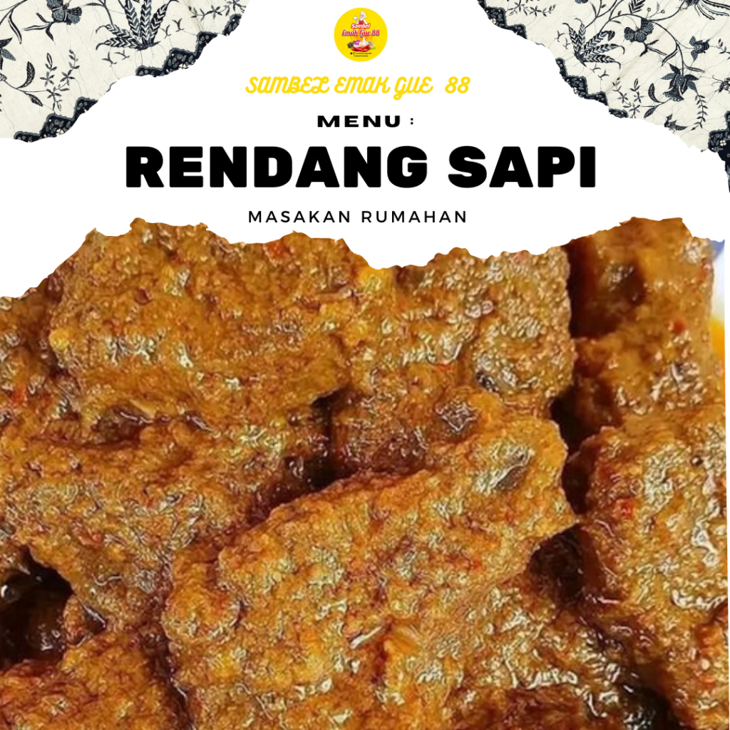 

RENDANG SAPI /PORSI 7POTONG ( SIAP SAJIKAN DAN LEBIH PRAKTIS )