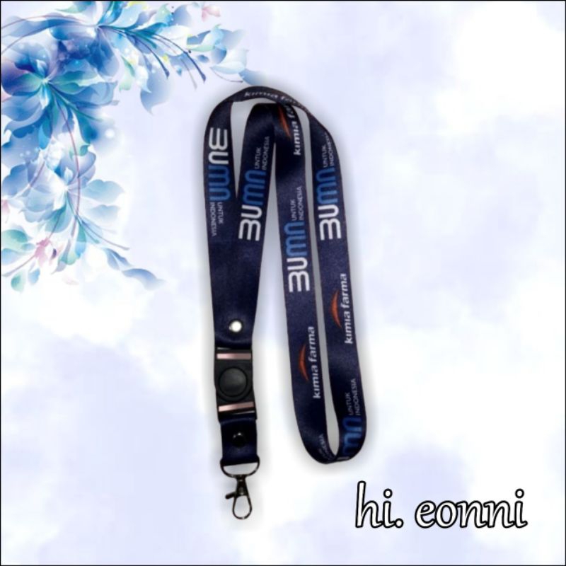 

Tali id card BUMN KIMIA FARMA / tali lanyard BUMN KIMIA FARMA (READY STOCK) MURAH !!!