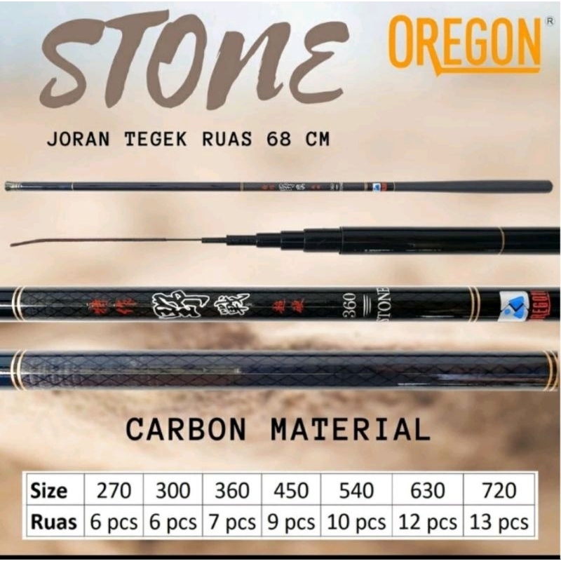 Joran Pancing Tegek Oregon Stone