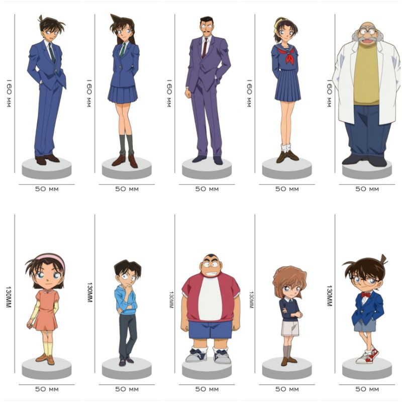 DETECTIVE CONAN ACRYLIC STANDEE / STANDEE ANIME DETECTIVE CONAN