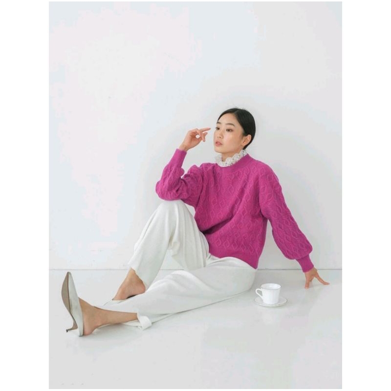 Heina Sweater Magenta Gonegani