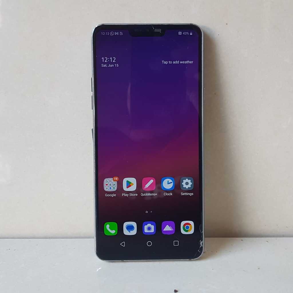 Ada Minus LG G7 Plus ThinQ RAM 6GB ROM 128 GB Dual SIM NFC 4G Ex Garansi Resmi Indo