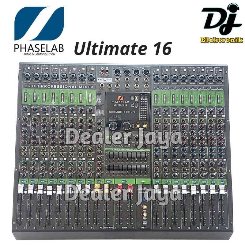 Mixer Analog Phaselab / Phase Lab ULTIMATE 16 / ULTIMATE16 - 16 channel (Model Heritage)