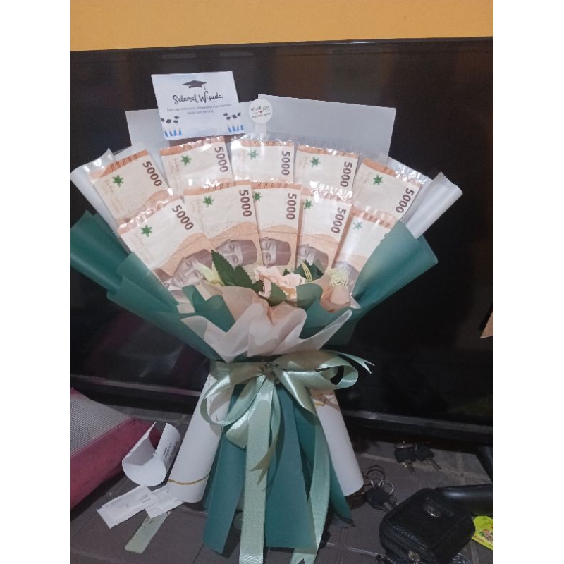 buket uang 5000  10pcs