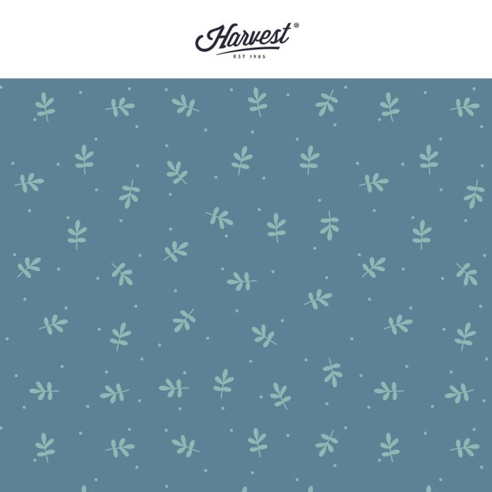 

NEW VARIAN Kertas Kado Harvest Wrapping Paper Good Vibes Blue Leaves