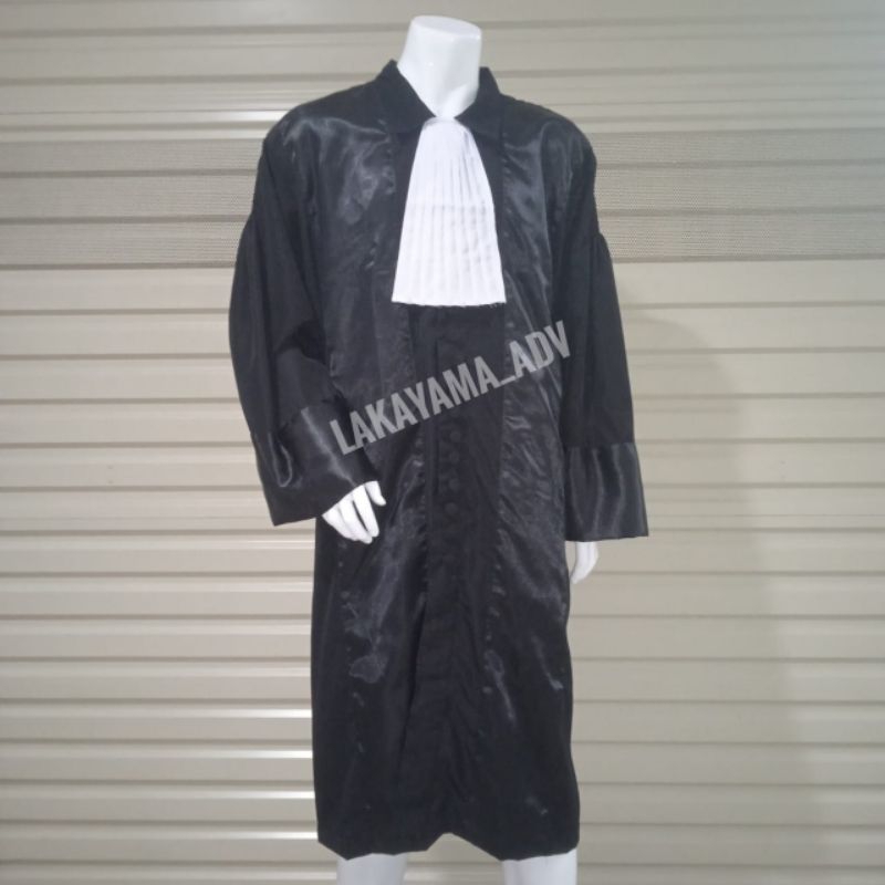 toga pengacara bahan twist premium