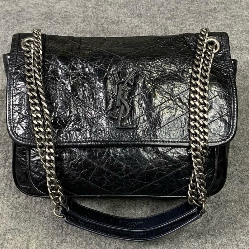 ❌ SOLD BY WA ❌ VVGC preloved authentic YSL Niki Medium Bag Only