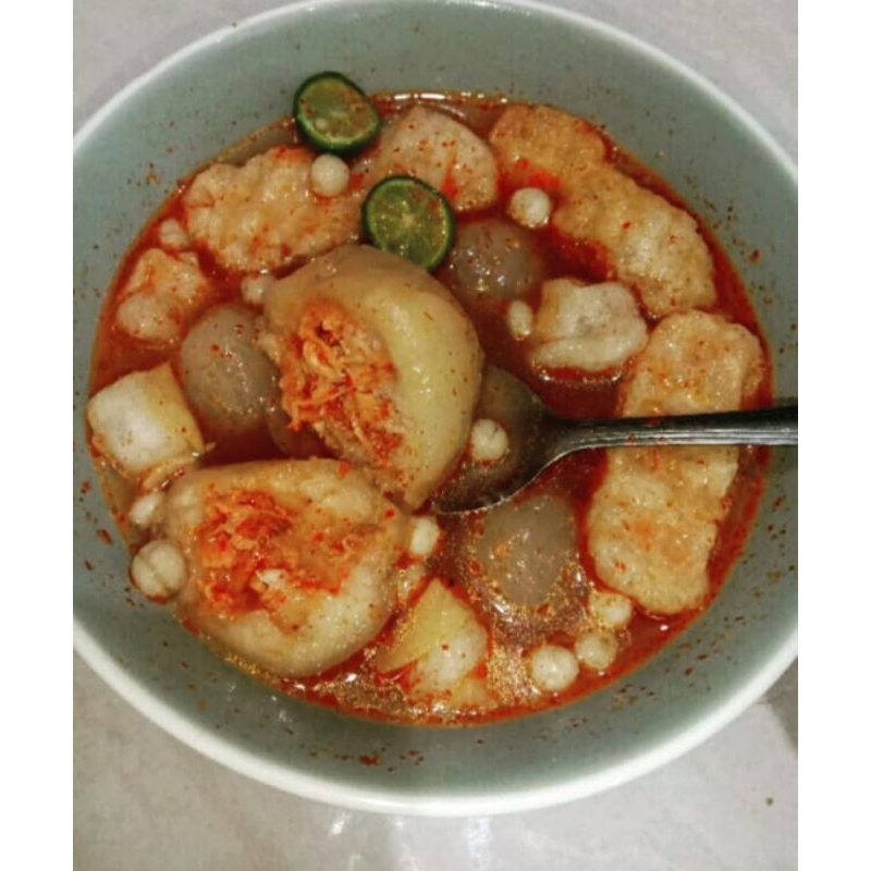 

COD -Baso Aci Jumbo Isi Ayam Suwir EXTRA PEDAS