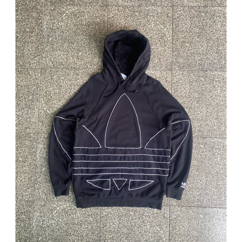 hoodie ADIDAS big logo second original