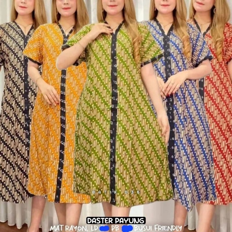 DASTER CASUAL ALESHA BATIK