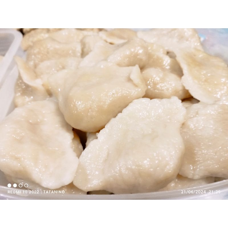 

Pempek Kapal Selam Kecil ikan Tenggiri isi 15