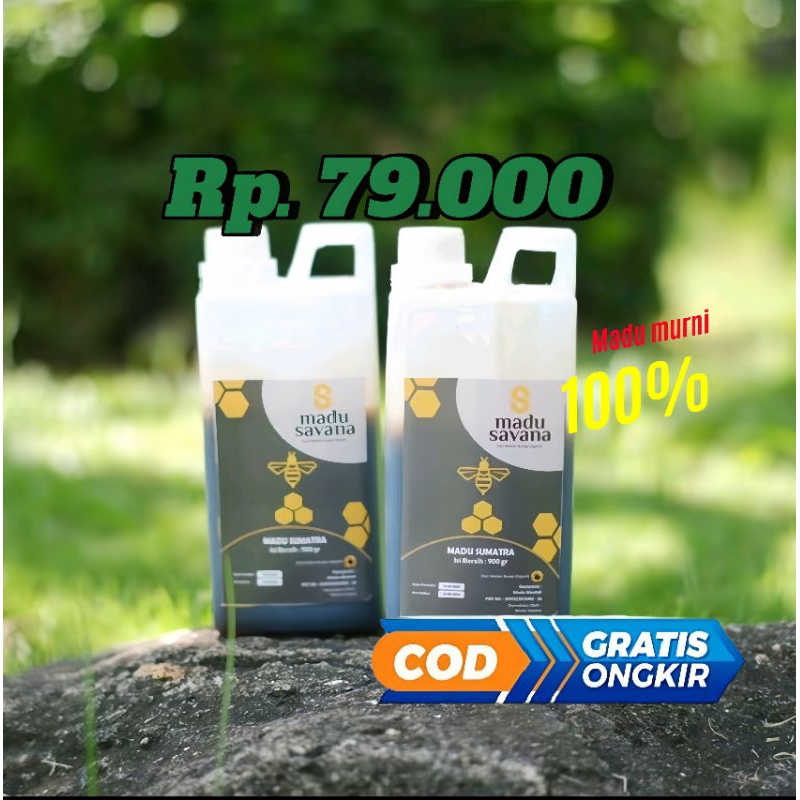 

MADU HUTAN SUMATRA KEMASAN 900g 100% MADU MENTAH MURNI
