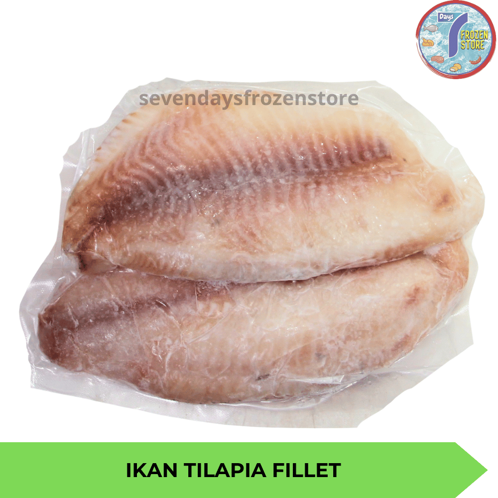 

Ikan Tilapia Fillet Utuh Premium Frozen Beku kemasan 500 gram