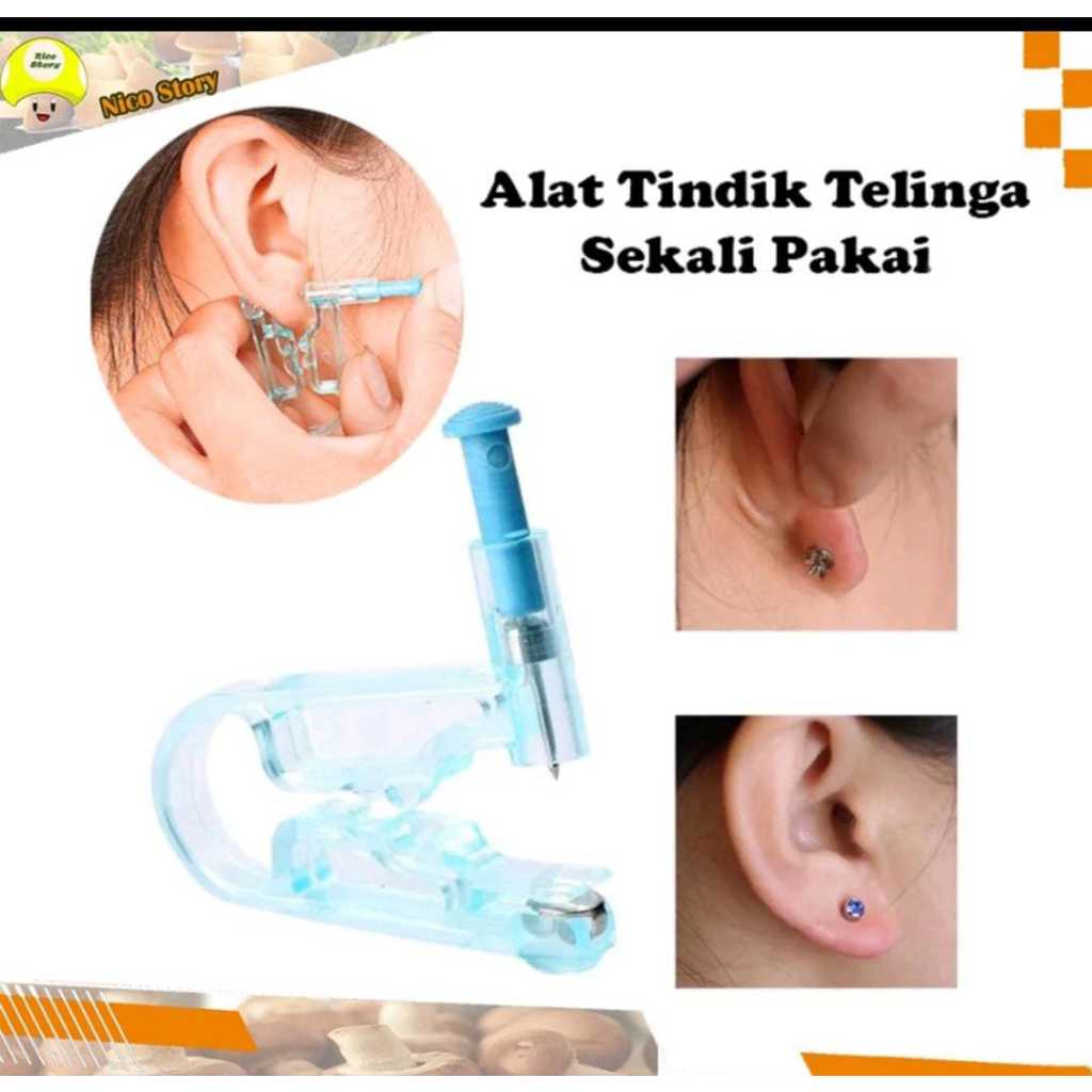 Tindik Telinga / Alat Pasang Anting Telinga Hidung Lidah