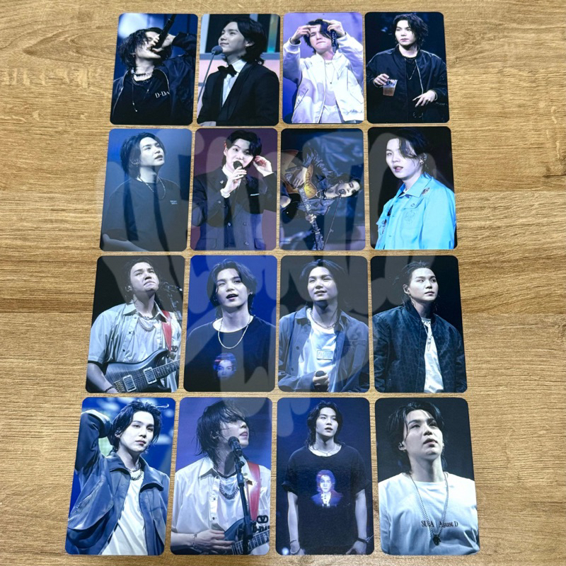 [READY] SUGA | AGUSTD LUCKY DRAW MINSTERY FANSITE — LUCKY DRAW LD DDAY SUGA LENTICULAR PHOTOCARD SUG