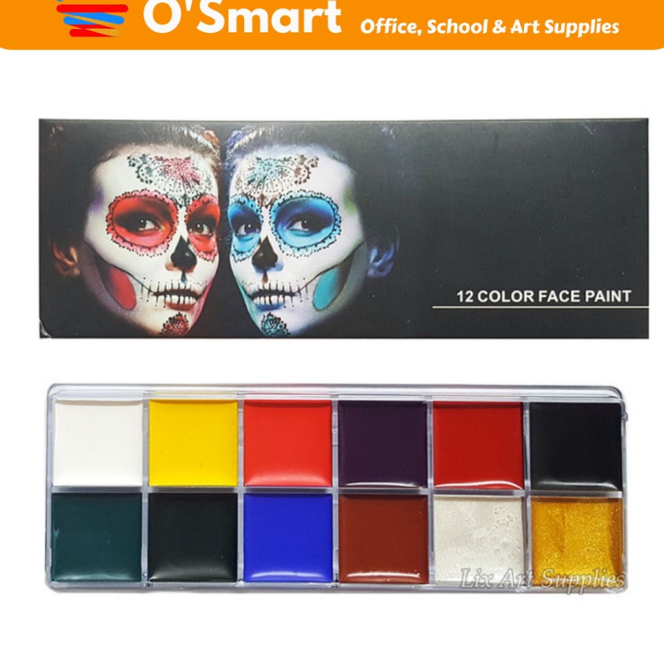 

VTEC Face Painting 1912 12 Warna c TS2