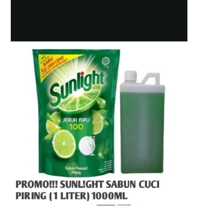 cuci piring 1liter sunlight