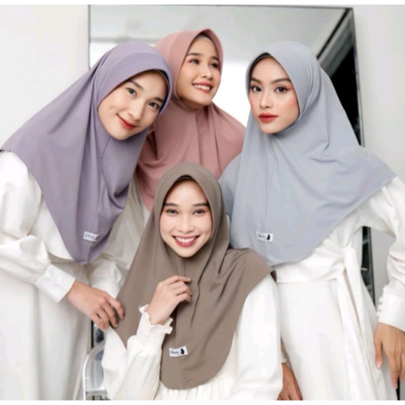 Dhinda Hijab Size M-Daily Hijab Instan(Jersey  Ity  Terbaik)