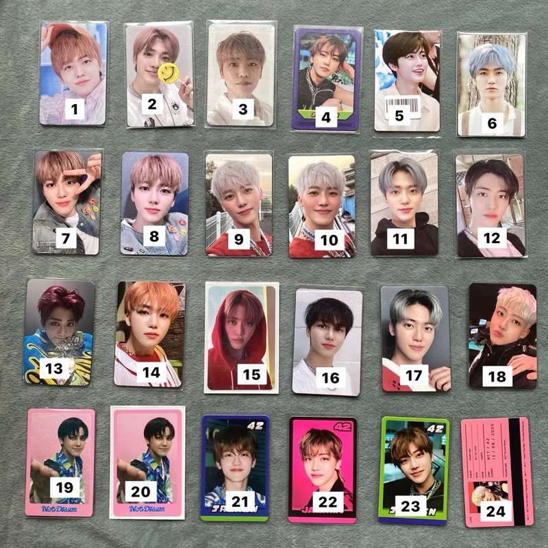 PHOTOCARD JAEMIN NCT MURAH OFFICIAL