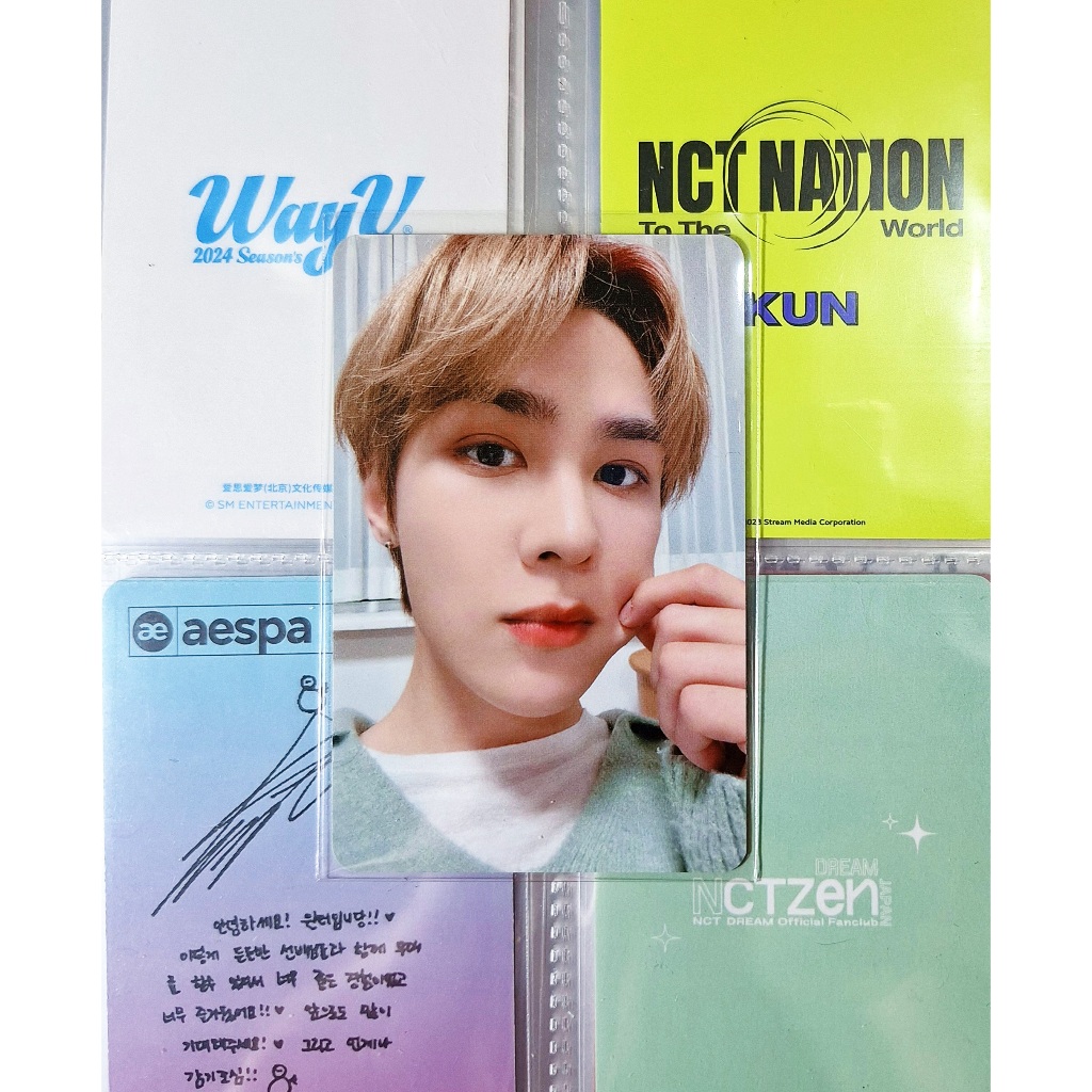 PC Photocard Kun cubit pipi POB Benefit KTown ktown4u Phantom overture opera WayV