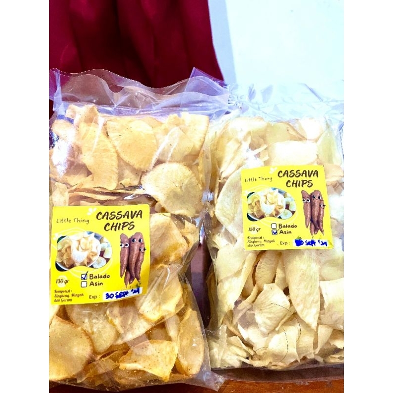 

Kripik singkong / Cassava chips