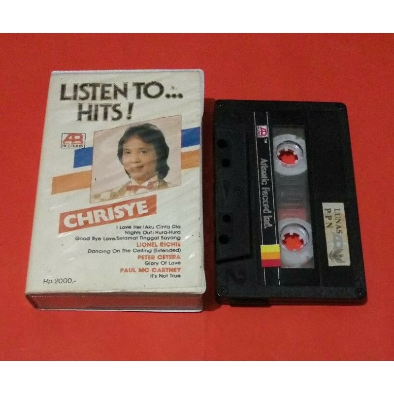 kaset pita LISTENTO... HITS  CHRISYE