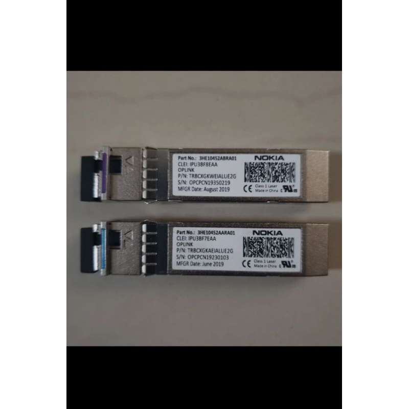 SFP+ BIDI NOKIA 10G 40km Single Core Singlemode Network Transceiver ( SEPASANG )