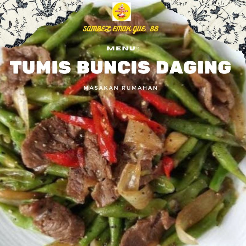 

BARU!!! TUMIS BUNCIS DAGING SAPI/PORSI 500gram ( EMPUK,GURIH DAN ENAK BANGET)