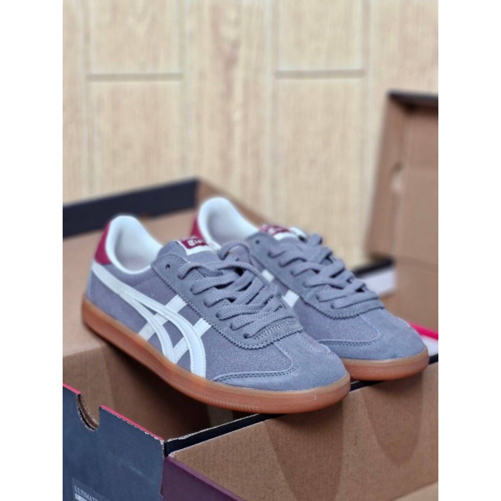 (CRCDLS) Sepatu Onitsuka Tiger Tokuten "Grey White" - Onitsuka Tokuten