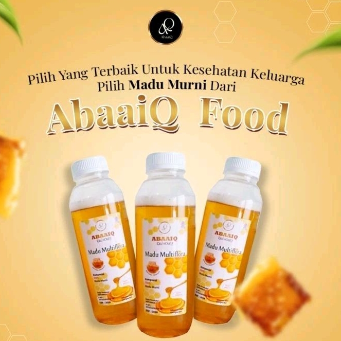 

Madu Murni Abaaiq Raw honey nextar multiflora pure natural fresh segar