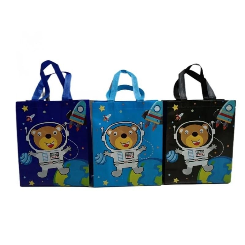 

TAS ULANG TAHUN TAS SOUVENIR MOTIP ASTRONOT ISI 1PCS