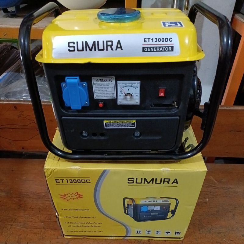 MESIN GENSET LISTRIK SUMURA ET1300 700watt 2tak
