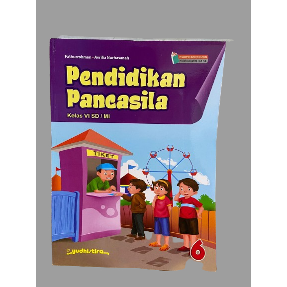 

Buku Pendidikan Pancasila SD/MI Kurikulum Merdeka Penerbit Yudhistira
