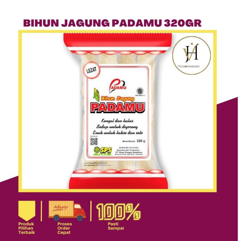 

Bihun jagung padamu 300g isi 4 keping promo murah